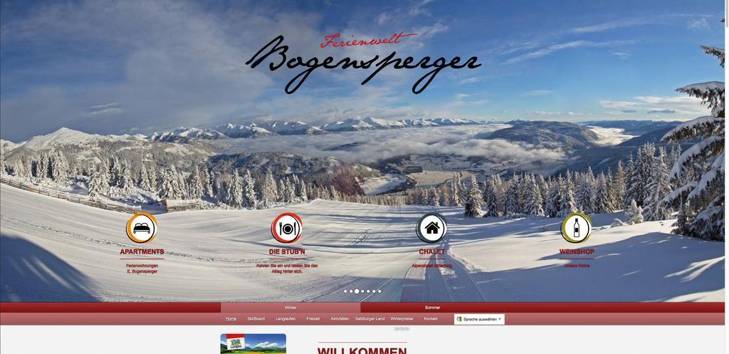 Ferienwelt Bogensperger Apartamento Mariapfarr Exterior foto
